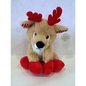 Noahs Ark Baby Reindeer Plush Stuffed Animal Christmas Soft Toy New With Tags